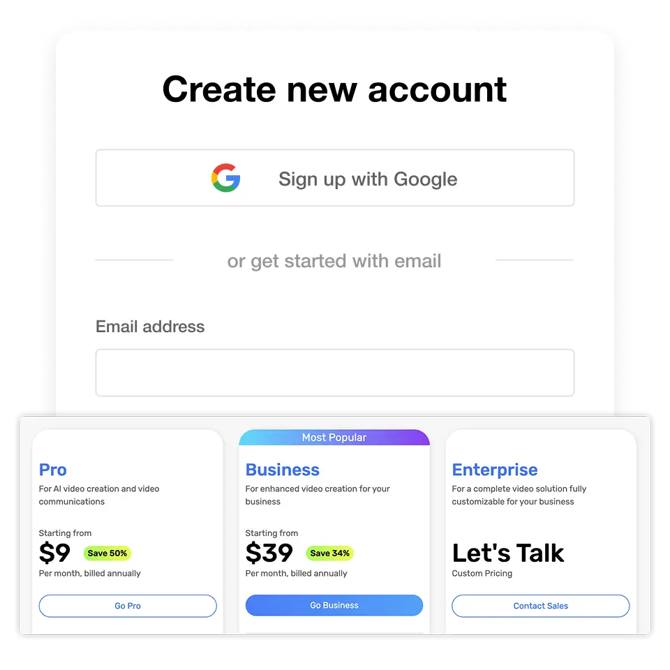 Sign up for a Visla account to access the API features.